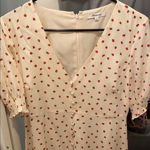 Made well strawberry dress